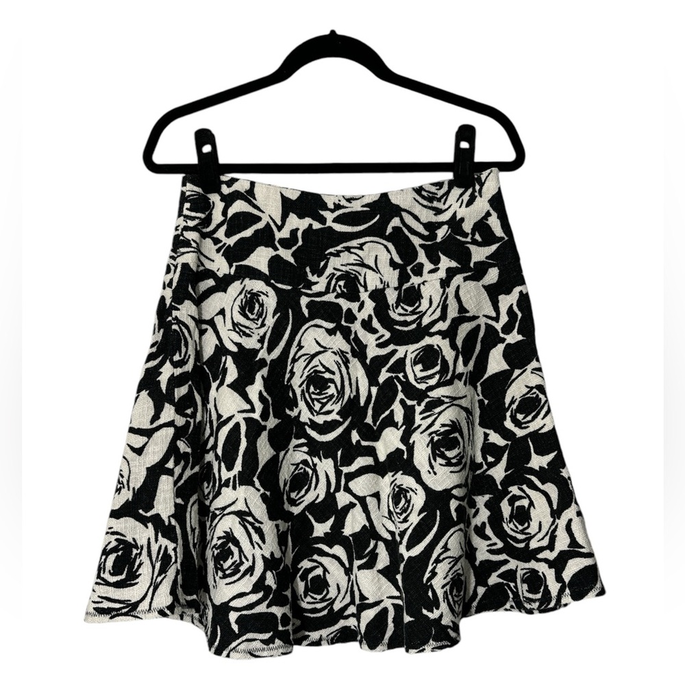 The limited floral knit skirt(2)